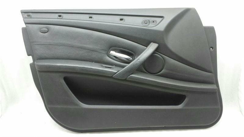 BMW BMW 5 Series E60 LCI Door Card Front Left Leather 5118043501 RHD Right Handlebar