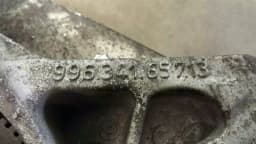 PORSCHE Porsche 911 996 986 left front hub 99634165713 wheel bearing housing front left — thumbnail 4