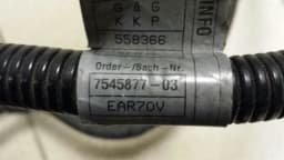 BMW BMW 6 Series E63 E64 650i Starter Alternator Cable 7545877 Cable Generator Starter — thumbnail 4