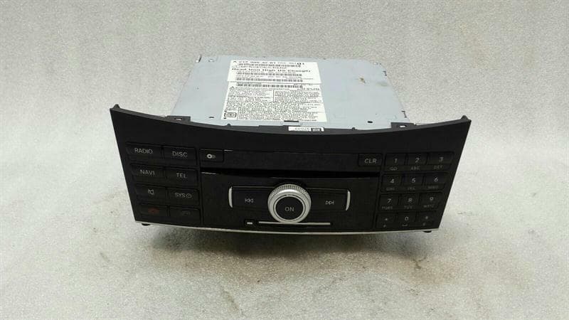 Mercedes E Class W212 CD player A2129063201 audio system controller HIGH US model