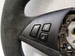 BMW BMW SPORT LCI M5 M6 manual switch steering wheel ALCANTARA LEATHER — thumbnail 6