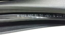 MERCEDES-BENZ Mercedes E Class W212 door seal rear A2126970151 door seal rear — thumbnail 3