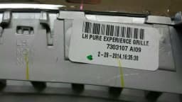 BMW BMW X5 F15 concentration grid front left 7303107 left front grill — thumbnail 3