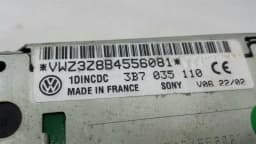 VW Volkswagen Passat B5 CD changer 3B7035110 CD changer — thumbnail 4
