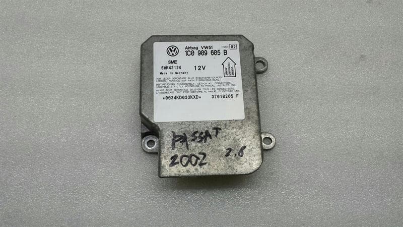 VW Volkswagen Passat B5 Safety Modules ECU 1C0909605B Air Control Unit SRS