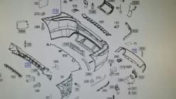 MERCEDES-BENZ Mercedes R Class W251 AMG Rear Bumper A2518851925 Rear Bumper PDC — thumbnail 10