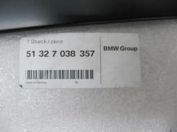 BMW NEW BMW X5 E53 BAR Body Moulding 51327038357 Bar FRONT LEFT DOOR — thumbnail 4