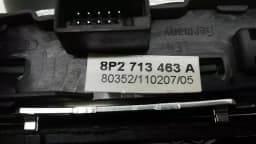 AUDI Audi A3 8P RHD Gear Knob 8P2713463 Right Handlebar S Tronic — thumbnail 5