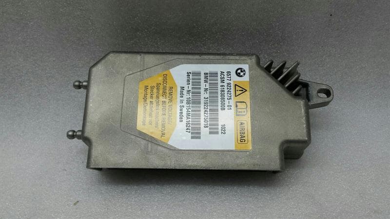 BMW BMW 5 Series F07 GT Safety Modules ECU 9224275 Air Control Unit SRS