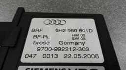 AUDI Audi RS4 8H B7 RHD Left Door Window Motor 8H2959801D Right Handlebar — thumbnail 3