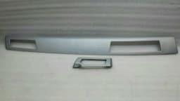 BMW BMW 5 Series E60 RHD dashboard veneer 51457063143 right-hand drive aluminium shadow — thumbnail 7