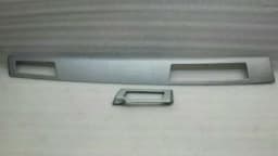 BMW BMW 5 Series E60 RHD dashboard veneer 51457063143 right-hand drive aluminium shadow — thumbnail 1