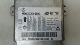 MERCEDES-BENZ Mercedes C Class W204 Safety Module ECU A2079011700 Air Control Unit SRS — thumbnail 3