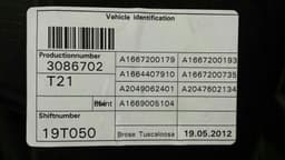 MERCEDES-BENZ Mercedes ML W166 Left Front Door Winder A1667200179 Window Regulator Front Left — thumbnail 5