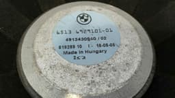 BMW BMW 5 Series E60 Subwoofer 6929101 Bassbox — thumbnail 2