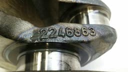 BMW BMW X5 E53 Crankshaft 2248992 crankshaft M57D30 330d 530d E46 E39 — thumbnail 7