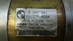 BMW BMW X5 E53 starter engine 2247391 starter 3.0d M57D30 — thumbnail 2