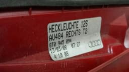 AUDI Audi S5 8T right rear light 8T0945094 tail light rear right — thumbnail 8