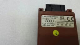 AUDI Audi A6 S6 4B Phone Interface 4B0862335 Cell Phone Amplifier Interface — thumbnail 6