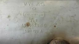 AUDI Audi Q3 8U exhaust silencer 5N0253611C exhaust silencer 2.0TDI Quattro — thumbnail 7