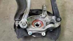 MERCEDES-BENZ Mercedes C Class W204 Wheel Bearing Housing Rear Left A2043570106 Rear Left Hub — thumbnail 5