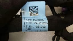 MERCEDES-BENZ Mercedes E Class W212 Engine Wiring Loom A6511502656 Engine Harness OM651 — thumbnail 9