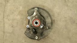 MERCEDES-BENZ Mercedes C Class W204 Left Rear Hub A2043500341 Wheel Bearing Housing Rear Left Hl. — thumbnail 3