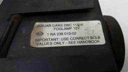 JAGUAR Jaguar XJ X300 Right Front Foglamp DBC11016 Right Fog Light — thumbnail 3