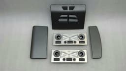 BMW BMW 7 series E65 dome light set 63318379700 interior reading light kit — thumbnail 4