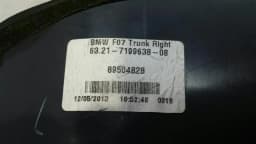 BMW BMW 5 Series F07 GT Right Rear Light 7224230 Tail Light Rear Right — thumbnail 10