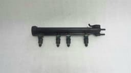 VW VW Golf 4 1.6 manufactured 1998 037906031AA 06A133317A injection strip injection nozzle — thumbnail 4