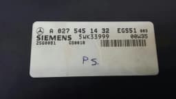 MERCEDES-BENZ Mercedes S-Class W220 CL600 Transmission Tax Unit A0275451432 Gearbox Module — thumbnail 3