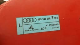 AUDI Audi S6 C5 Left Rear Light 4B9945095F Rear Left Tail Light AVANT — thumbnail 4