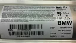 BMW BMW 6 Series E63 Dashboard Safety Module 7009246 Module SRS — thumbnail 3