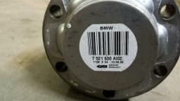 BMW BMW 7 series E66 facelift left rear drive shaft 7521630 drive shaft rear Li — thumbnail 6