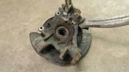 AUDI Audi Q7 4L wheel bearing housing knuckles rear right 7L8505436 rear right hub — thumbnail 3