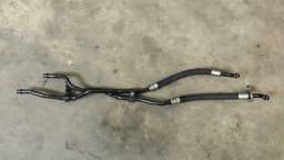 BMW BMW 7 series E66 facelift gearbox pipes 17227794576 transmission oil line — thumbnail 3