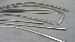 BMW BMW 7 Series E66 Long Door Hrome Strip Set 51357008015 Shaft Cover Outdoor Set — thumbnail 4