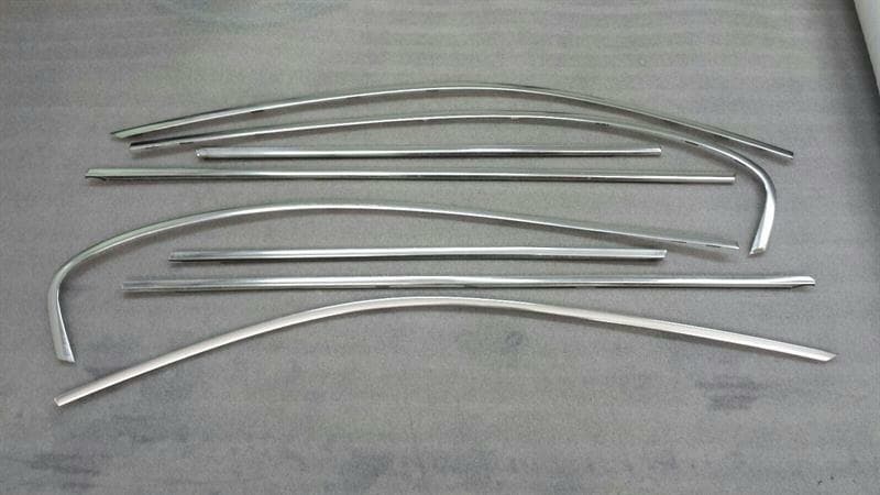 BMW BMW 7 Series E66 Long Door Hrome Strip Set 51357008015 Shaft Cover Outdoor Set