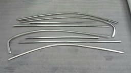 BMW BMW 7 Series E66 Long Door Hrome Strip Set 51357008015 Shaft Cover Outdoor Set — thumbnail 6