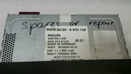 BMW BMW X5 E53 DVD ROM 65906920758 SPARE OR REPAIR Navirechner — thumbnail 3