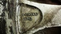 BMW BMW X5 E53 spare wheel alloy rim N-7.5JX17 SEH2 1096156 Alloy Wheel — thumbnail 4