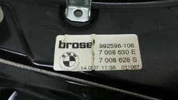 BMW BMW 6 Series E64 M6 power window rear right 7008630 window regulator — thumbnail 3