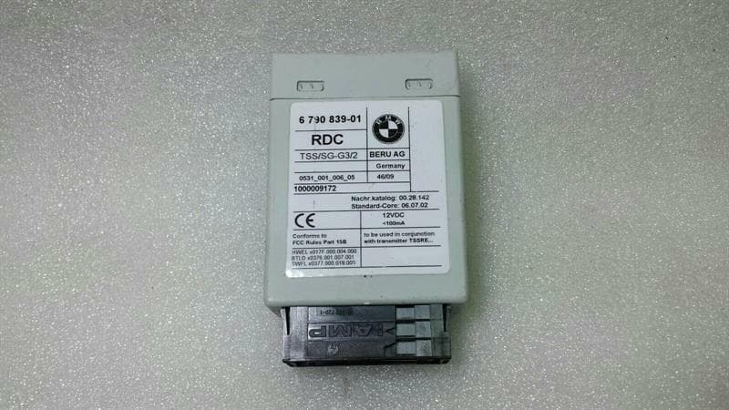 BMW 5 SERIES F07 GT RDC module 6790839 TYRE PRESSURE ECU