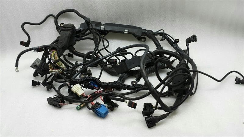 BMW BMW 5 Series F07 GT Engine Wiring Harness 7596732 Engine Wiring Loom N63 550i 4.4