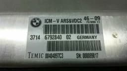 BMW BMW 5 Series F07 GT VDM module 6792840 control unit interior control unit — thumbnail 2