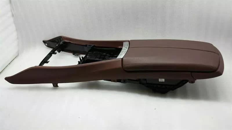 BMW BMW 5 Series F07 GT Center Console Console Leather Cinnamon Brown 9187514 Center Console