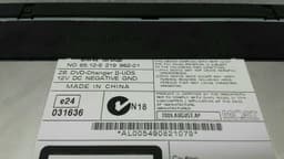 BMW BMW 7 series F01 F10 F11 F07 9219962 DVD changer player DVD changer — thumbnail 8