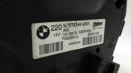 BMW BMW 7 Series F01 F10 alternator 7575344 alternator 220A 750i N63 — thumbnail 8