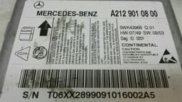 MERCEDES-BENZ Mercedes E Class W212 Safety Module ECU A2129010800 Air Control Unit — thumbnail 5